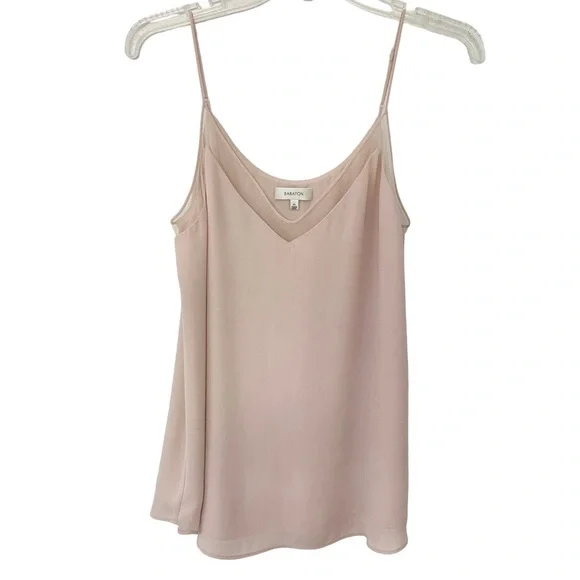 Aritzia Babaton Galen Light Pink Tank Top Size XS - Picture 2 of 8
